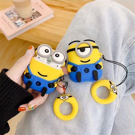 minions airpods airpods pro cases stuart airpods     airpod case earphone