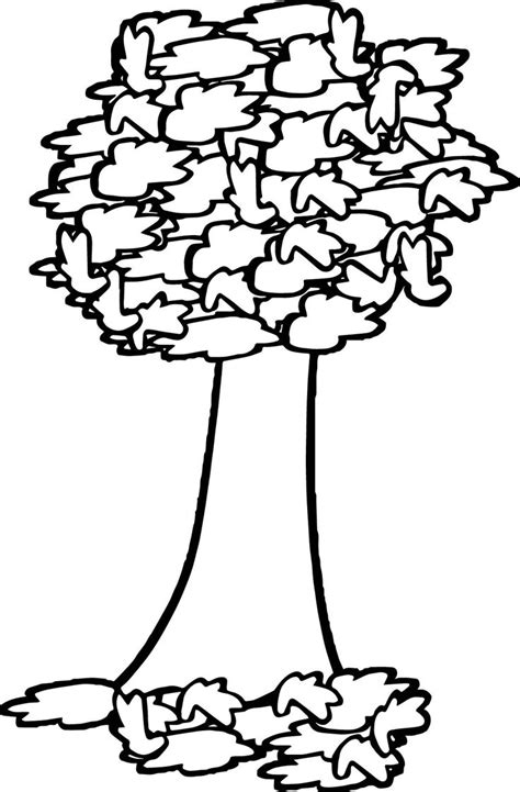 awesome autumn tree coloring page tree coloring page frog coloring