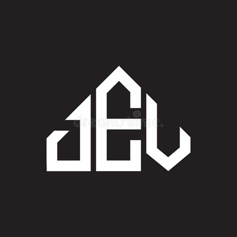 dev letter logo design  black background dev creative initials