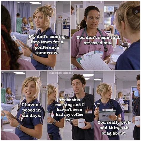 Elliot And Carla Scrubs With Images Scrubs Quotes