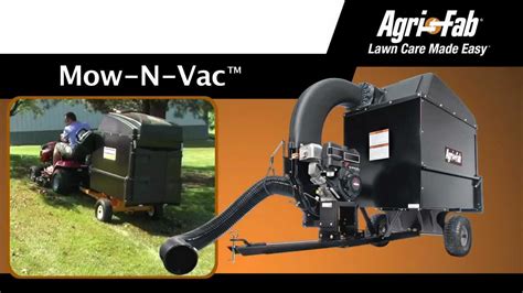 agri fab mow  vac lawn care system blains farm fleet youtube