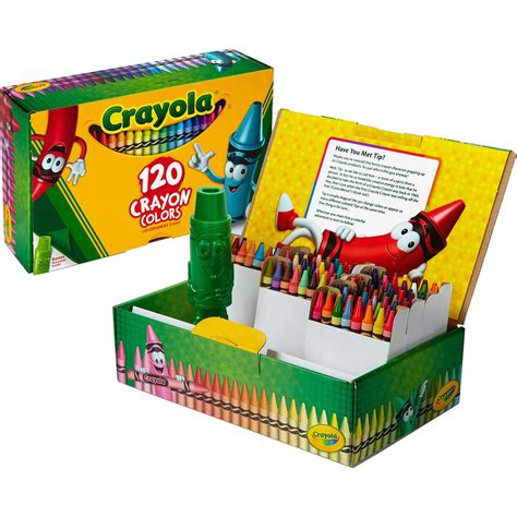 crayola  crayons assorted  box  office group
