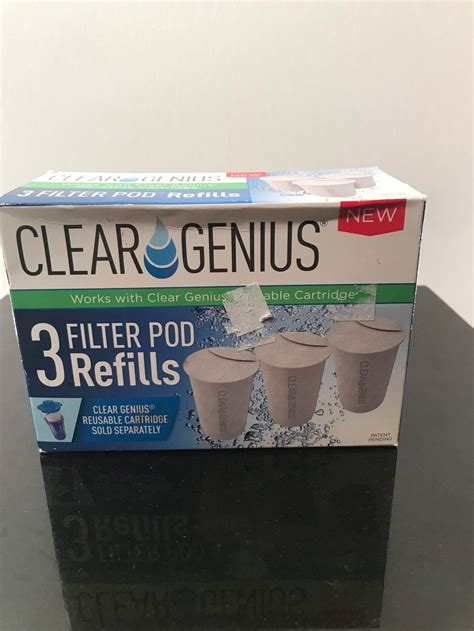 Clear Genius Water Filter Refills Etsy