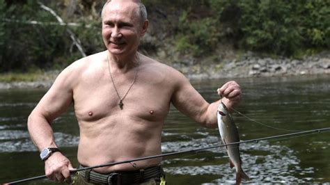 Shirts Off As Russians Ape Tough Guy President Putin World The Times