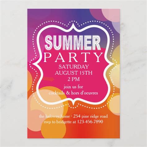 Adult Pool Party Invitations Zazzle Ca