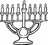 Menorah Coloring Hanukkah Pages Clipart Color Chanukah Template Drawing Print Printable Clip Colouring Menora Getcolorings Stencil Library Preschool Sketch Clipartmag sketch template