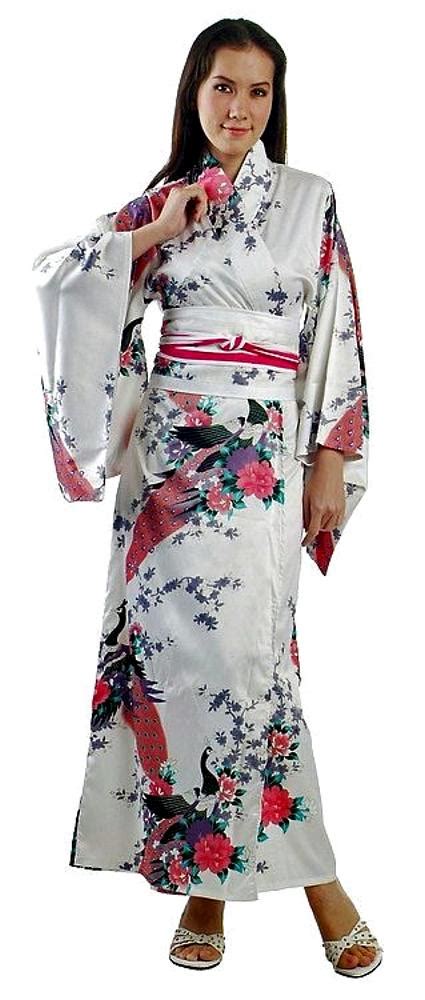 Elegant White Kimono Long Kimono Kimono Online
