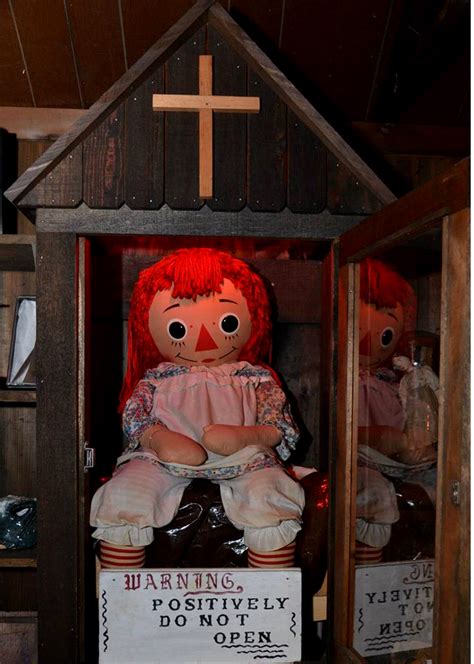 meet annabelle the big screen s newest terrifying doll new york post