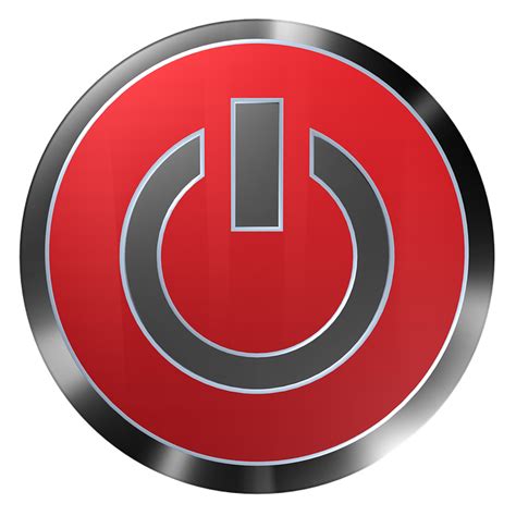 illustration button power power button switch  image  pixabay