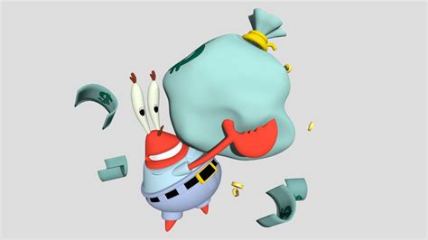 krab money    model  guntuy fab sketchfab