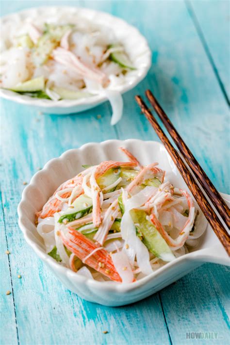shirataki noodle salad quick  easy korean style