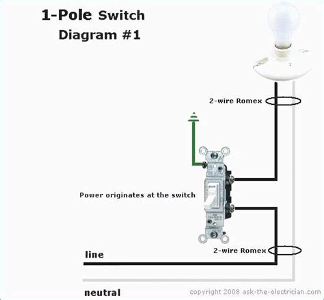 eaton single pole switch wiring diagram easy wiring