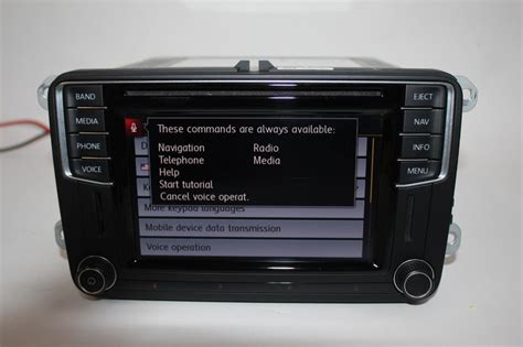 vw jetta navigation radio stereo cd player touch display