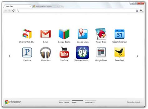 revamped  tab page  chrome beta channel techtrickz