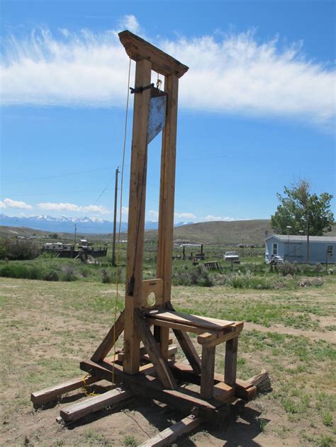 rural nevadan claims to own only guillotine in us local
