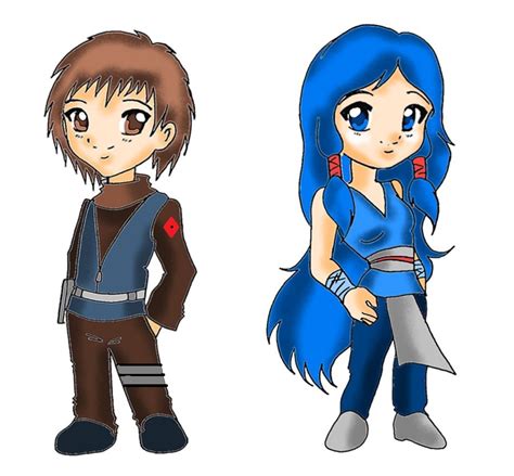 chibi characters  thescarredrenegade  deviantart