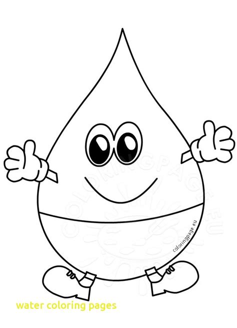 drinking water coloring pages coloring pages