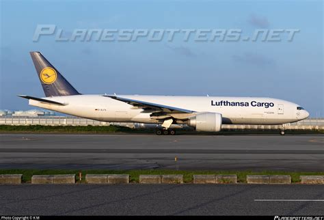 D Alfa Lufthansa Cargo Boeing 777 Fbt Photo By K M Id 1183993
