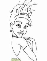 Princess Frog Coloring Pages Tiana Disneyclips Drawings Sheets Gif Colouring Kids Pretty Choose Board Funstuff sketch template