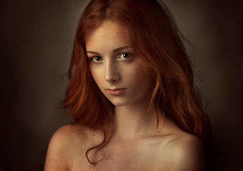 Women Face Portrait Model Redhead Wallpaper Girls