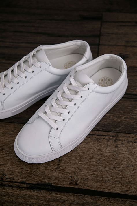 essential white leather sneaker bridal shoes grace loves lace