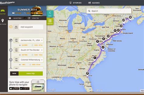 recommended road trip ideas east coast