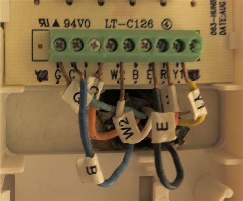 honeywell thermostat heat pump wiring diagram  faceitsaloncom