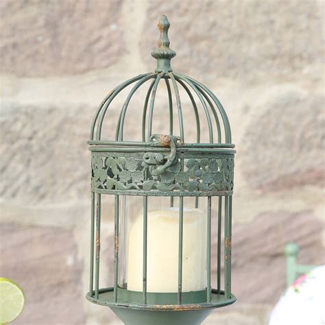 bird cage candle holder lantern  dibor notonthehighstreetcom