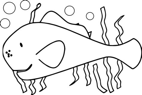 cool underwater fish   sea submarine coloring page penguin