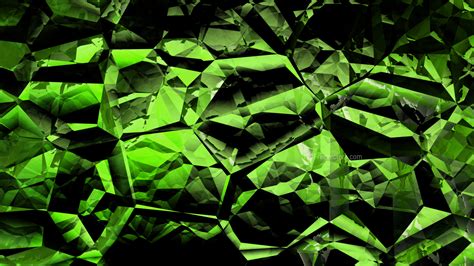cool green crystal background
