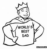 Coloring Dad Pages Super Getcolorings Colouring sketch template