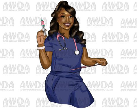 black nurse png sublimation design  nurse life png etsy