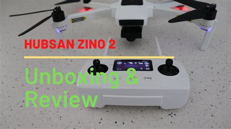 hubsan zino  unboxing review eng subs youtube