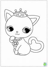 Coloring Jewel Jewelpet Pages Pet Dinokids Tinkle Close sketch template