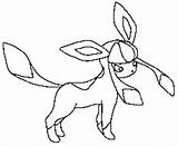 Glaceon Lineart Umbreon Neopets Digimon sketch template