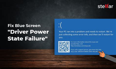 fixed driver power state failure  windows