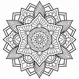 Mandala Coloring Pages Colouring Adult Adults Para Colorear Ios Android Windows Phone sketch template