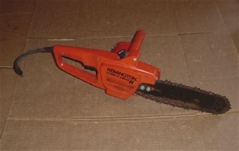 remington limb  trim  orange electric chain  model lnt   hz ebay