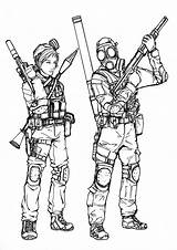 Battlefield Bf4 Coloring Engineer Pla Class Line Drawings Designlooter 75kb Deviantart sketch template