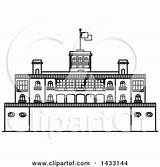 Chapultepec Drawing Castle Vector Landmark Styled Mexican Illustration Line Royalty Tradition Sm Clipart sketch template