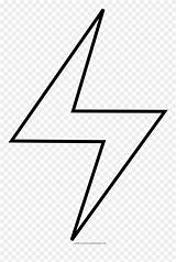 Lightning Bolt Clipart Triangle Coloring Pinclipart sketch template