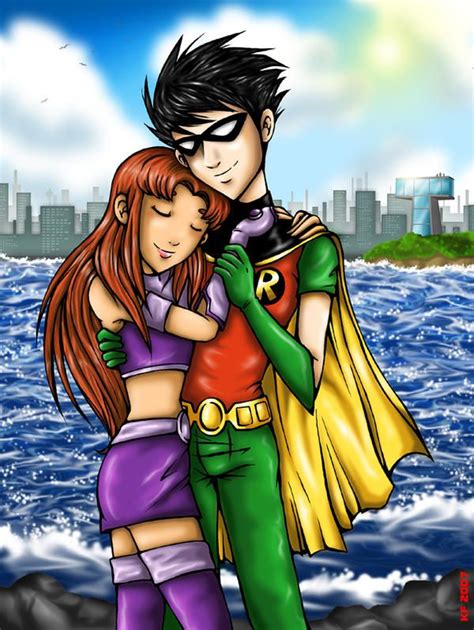 Pin On Robin And Starfire