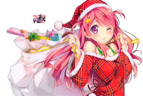 cute anime girl christmas wallpapers hd pixelstalknet