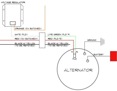 chrysler  wire alternator wiring diagram  aisha wiring