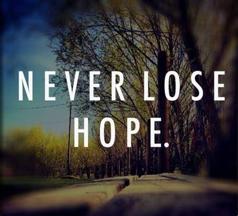 Picture Lost Hope Quotes Never Lose Hope Quotes Never Lose Hope