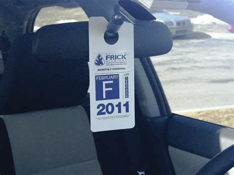 rfid rear view mirror hang tags william frick company