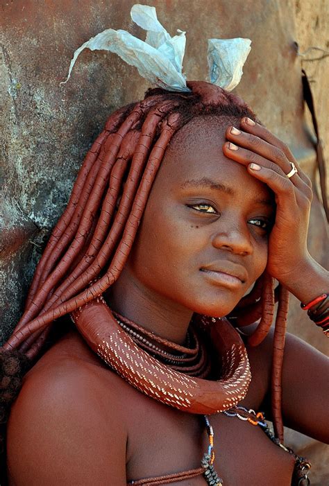Himba Nambia Woman Himba People Beauty People Beauty