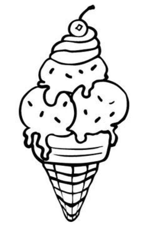 printable ice cream coloring pages  kids  printable ice