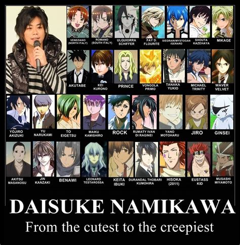 daisuke namikawa anime photo  fanpop