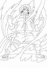 Kyubi Xset Lineart Shippuden Sketch sketch template